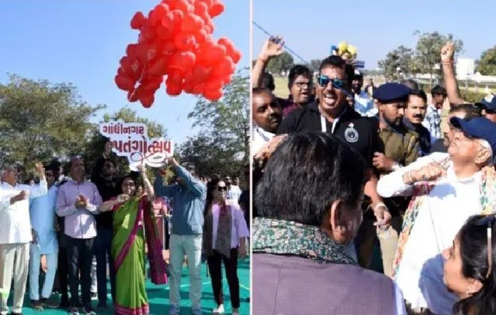 Gandhinagar Kite festival 2026 inaugurated by Gujarat Chief Minister Bhupendra Patel